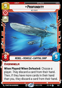 Profundity, We Fight! (V.2) - Jump to Lightspeed (Legendary) [JTL-652]