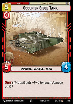 Occupier Siege Tank (V.2) - Jump to Lightspeed (Common) [JTL-665]
