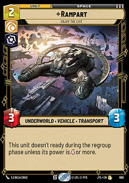 Rampart, Enjoy the Exit (V.2) - Jump to Lightspeed (Rare) [JTL-680]