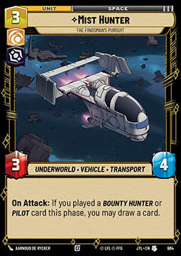 Mist Hunter, The Findsman's Pursuit (V.2) - Jump to Lightspeed (Uncommon) [JTL-684]