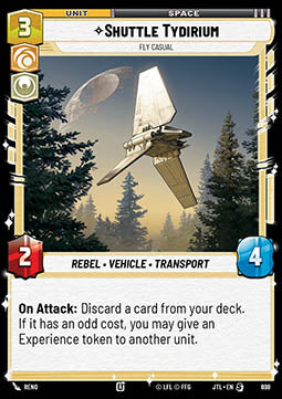 Shuttle Tydirium, Fly Casual (V.2) - Jump to Lightspeed (Special) [JTL-698]