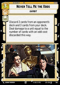 Never Tell Me the Odds (V.2) - Jump to Lightspeed (Special) [JTL-706]