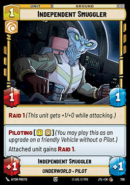 Independent Smuggler (V.2) - Jump to Lightspeed (Common) [JTL-709]
