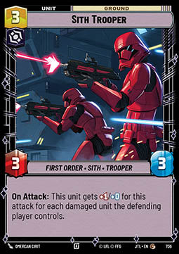 Sith Trooper (V.2) - Jump to Lightspeed (Common) [JTL-736]