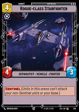 Rogue-class Starfighter (V.2) - Jump to Lightspeed (Common) [JTL-739]