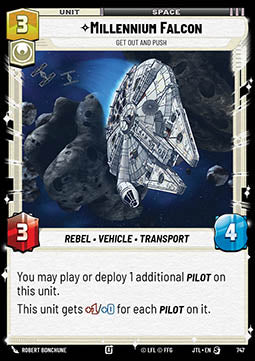 Millennium Falcon, Get Out And Push (V.2) - Jump to Lightspeed (Special) [JTL-747]