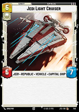Jedi Light Cruiser (V.2) - Jump to Lightspeed (Common) [JTL-749]