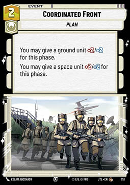 Coordinated Front (V.2) - Jump to Lightspeed (Common) [JTL-751]