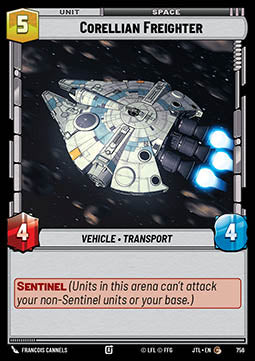 Corellian Freighter (V.2) - Jump to Lightspeed (Common) [JTL-756]