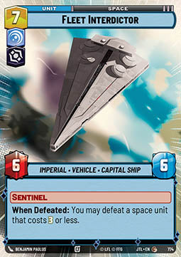 Fleet Interdictor (V.2) - Jump to Lightspeed: Extras (Common) [XJTL-774]
