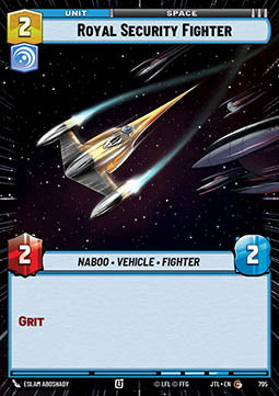Royal Security Fighter (V.2) - Jump to Lightspeed: Extras (Common) [XJTL-795]