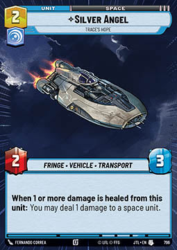 Silver Angel, Trace's Hope (V.2) - Jump to Lightspeed: Extras (Uncommon) [XJTL-796]