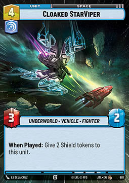 Cloaked StarViper (V.2) - Jump to Lightspeed: Extras (Common) [XJTL-801]