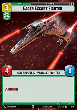 Eager Escort Fighter (V.2) - Jump to Lightspeed: Extras (Common) [XJTL-846]