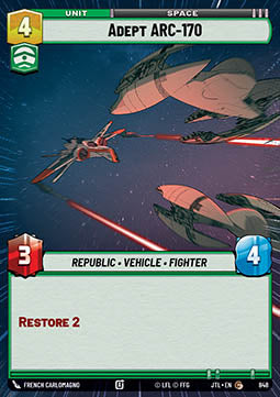 Adept ARC-170 (V.2) - Jump to Lightspeed: Extras (Common) [XJTL-848]