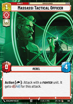 Massassi Tactical Officer (V.2) - Jump to Lightspeed: Extras (Common) [XJTL-880]