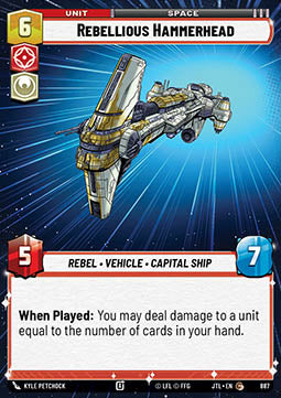 Rebellious Hammerhead (V.2) - Jump to Lightspeed: Extras (Common) [XJTL-887]