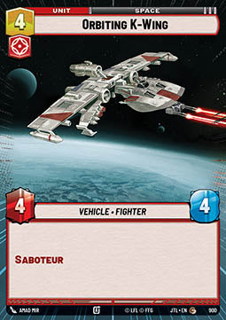 Orbiting K-Wing (V.2) - Jump to Lightspeed: Extras (Common) [XJTL-900]