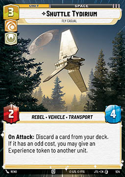 Shuttle Tydirium, Fly Casual (V.2) - Jump to Lightspeed: Extras (Special) [XJTL-934]