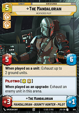 The Mandalorian, Weathered Pilot (V.2) - Jump to Lightspeed: Extras (Uncommon) [XJTL-944]