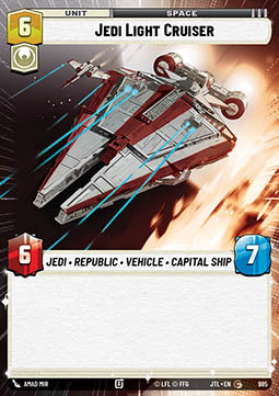 Jedi Light Cruiser (V.2) - Jump to Lightspeed: Extras (Common) [XJTL-985]