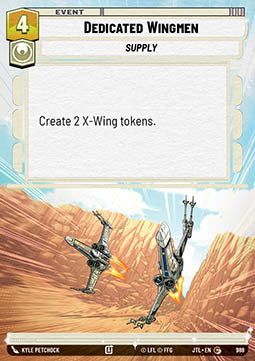Dedicated Wingmen (V.2) - Jump to Lightspeed: Extras (Common) [XJTL-988]