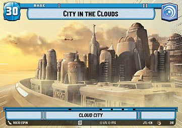 City in the Clouds // Shield Token - Jump to Lightspeed: Extras (Common) [XJTL-281]
