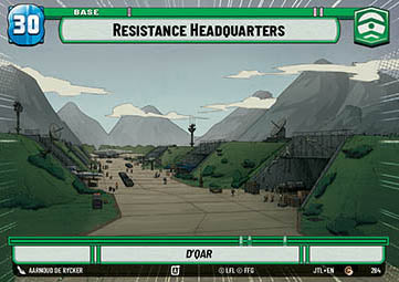 Resistance Headquarters // X-Wing Token - Jump to Lightspeed: Extras (Common) [XJTL-284]