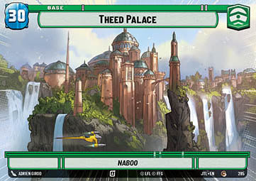 Theed Palace // X-Wing Token - Jump to Lightspeed: Extras (Common) [XJTL-285]