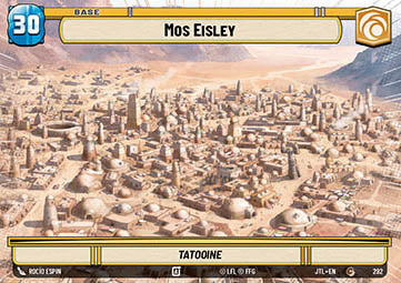 Mos Eisley // Shield Token - Jump to Lightspeed: Extras (Common) [XJTL-292]