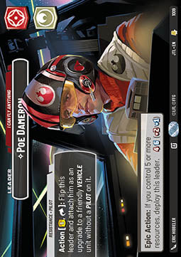 Poe Dameron, I Can Fly Anything (V.2) - Jump to Lightspeed: Extras (Common) [XJTL-1009]