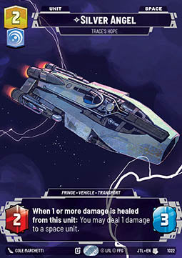 Silver Angel, Trace's Hope (V.3) - Jump to Lightspeed: Extras (Uncommon) [XJTL-1022]