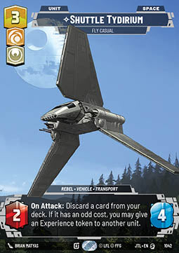Shuttle Tydirium, Fly Casual (V.3) - Jump to Lightspeed: Extras (Special) [XJTL-1042]