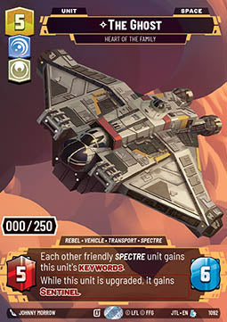 Ghost, Heart of the Family (V.5) - Jump to Lightspeed: Extras (Legendary) [XJTL-1092]