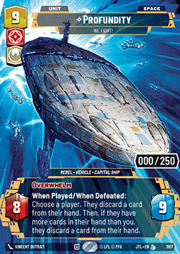 Profundity, We Fight! (V.5) - Jump to Lightspeed: Extras (Legendary) [XJTL-1107]