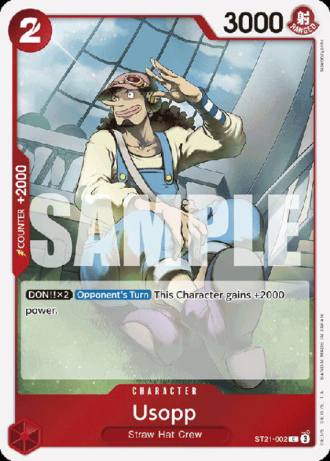 Usopp (ST21-002) (V.1) - Starter Deck: EX Gear 5 (Common) [ST-21-002]