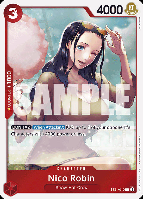 Nico Robin (ST21-010) (V.1) - Starter Deck: EX Gear 5 (Common) [ST-21-010]