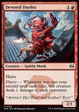 Devoted Duelist - Tarkir: Dragonstorm (Common) [TDM-104]