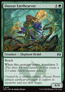 Dusyut Earthcarver - Tarkir: Dragonstorm (Common) [TDM-141]