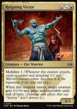 Reigning Victor - Tarkir: Dragonstorm (Common) [TDM-216]