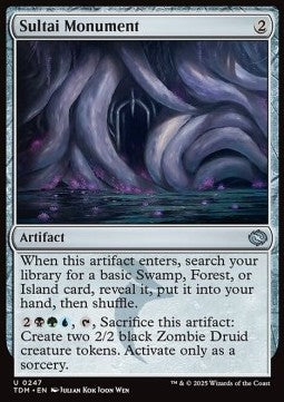 Sultai Monument - Tarkir: Dragonstorm (Uncommon) [TDM-247]