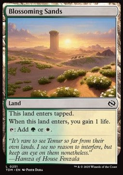 Blossoming Sands - Tarkir: Dragonstorm (Common) [TDM-251]