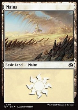 Plains (V.3) - Tarkir: Dragonstorm (Land) [TDM-278]