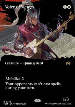 Voice of Victory - Tarkir: Dragonstorm: Extras (Rare) [XTDM-331]