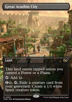 Great Arashin City - Tarkir: Dragonstorm: Extras (Rare) [XTDM-395]