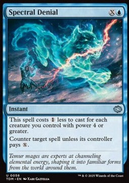 Spectral Denial - Tarkir: Dragonstorm (Uncommon) [TDM-58]