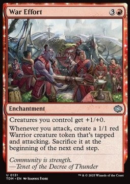 War Effort - Tarkir: Dragonstorm (Uncommon) [TDM-131]