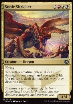 Sonic Shrieker - Tarkir: Dragonstorm (Uncommon) [TDM-226]