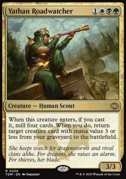 Yathan Roadwatcher - Tarkir: Dragonstorm (Rare) [TDM-236]