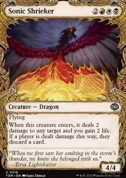 Sonic Shrieker - Tarkir: Dragonstorm: Extras (Uncommon) [XTDM-318]